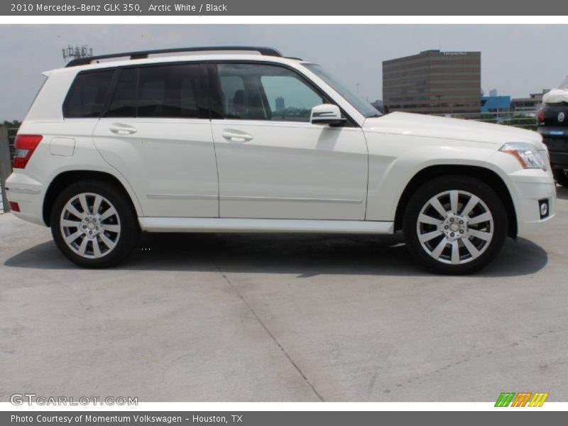 Arctic White / Black 2010 Mercedes-Benz GLK 350