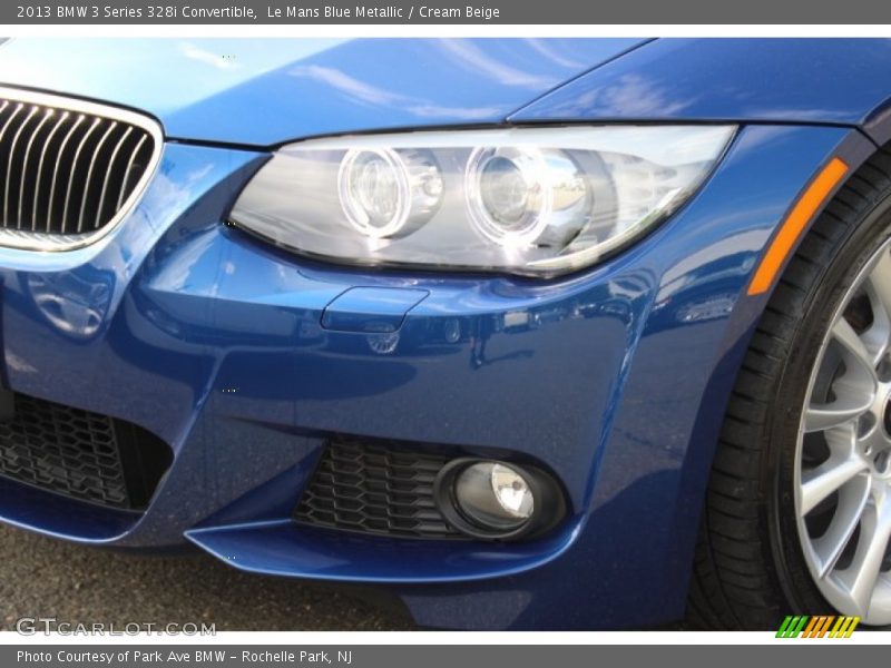 Le Mans Blue Metallic / Cream Beige 2013 BMW 3 Series 328i Convertible