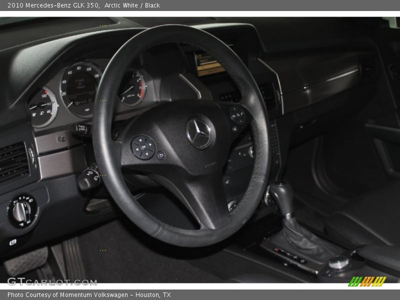 Arctic White / Black 2010 Mercedes-Benz GLK 350