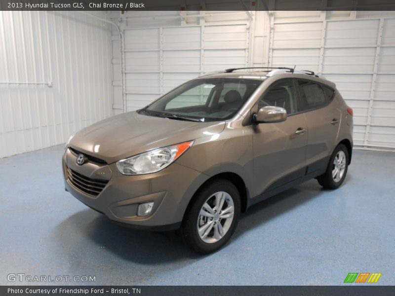 Chai Bronze / Black 2013 Hyundai Tucson GLS