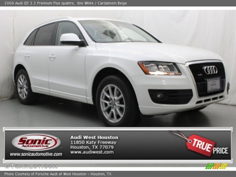 Ibis White / Cardamom Beige 2009 Audi Q5 3.2 Premium Plus quattro