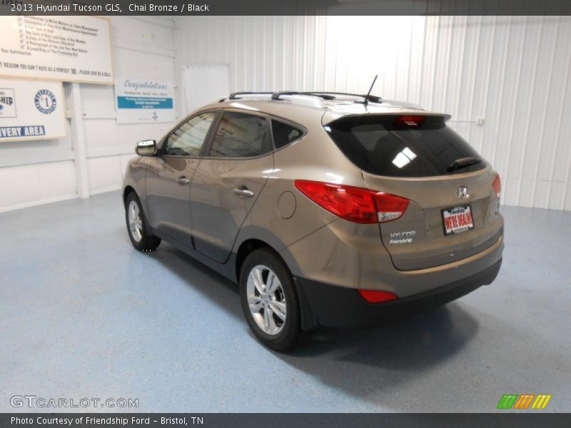 Chai Bronze / Black 2013 Hyundai Tucson GLS