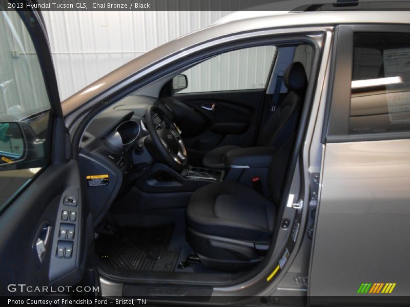 Chai Bronze / Black 2013 Hyundai Tucson GLS