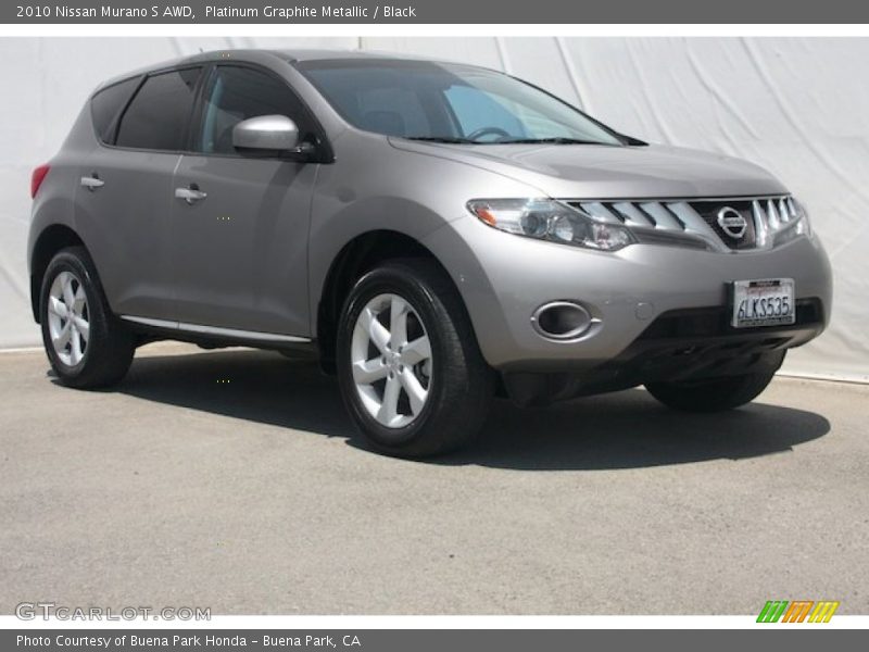 Platinum Graphite Metallic / Black 2010 Nissan Murano S AWD