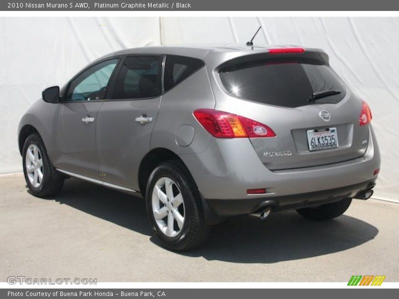 Platinum Graphite Metallic / Black 2010 Nissan Murano S AWD