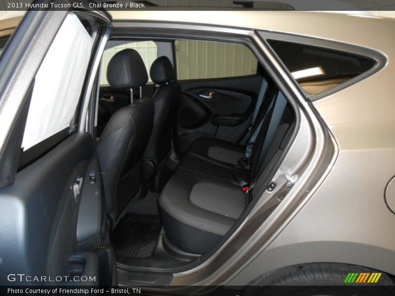 Chai Bronze / Black 2013 Hyundai Tucson GLS