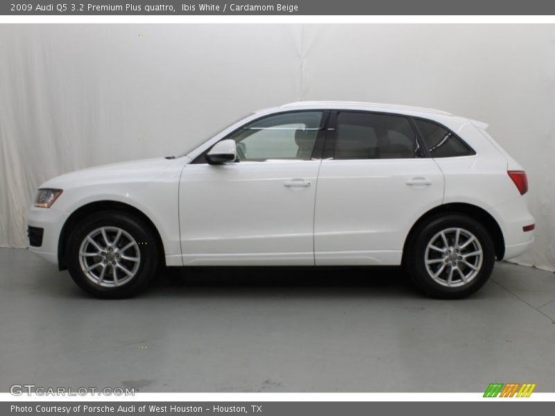 Ibis White / Cardamom Beige 2009 Audi Q5 3.2 Premium Plus quattro