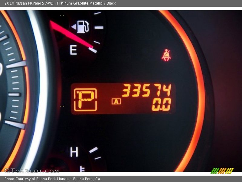 Platinum Graphite Metallic / Black 2010 Nissan Murano S AWD