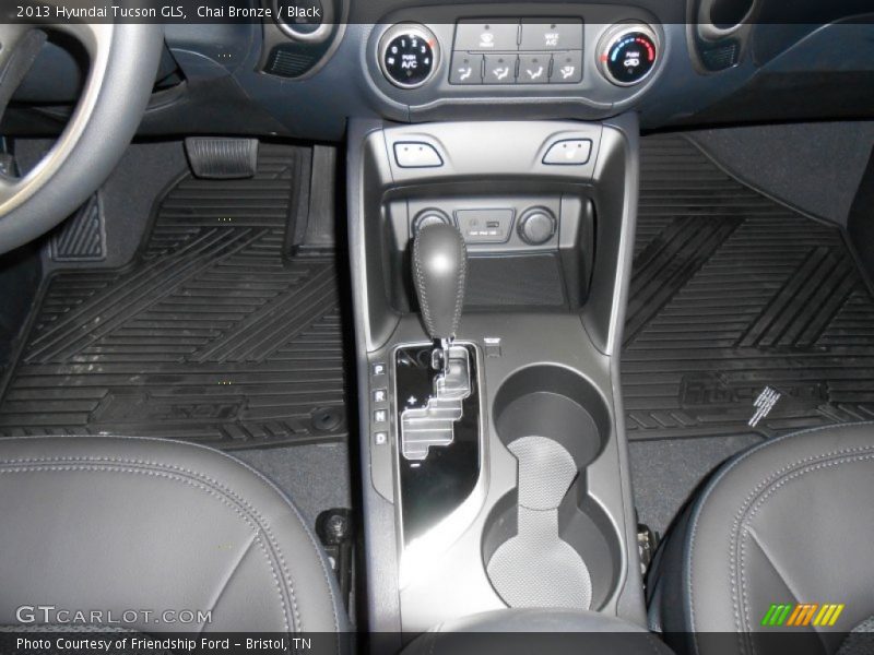 Chai Bronze / Black 2013 Hyundai Tucson GLS