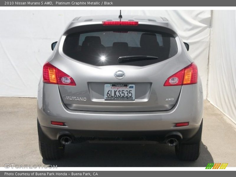 Platinum Graphite Metallic / Black 2010 Nissan Murano S AWD