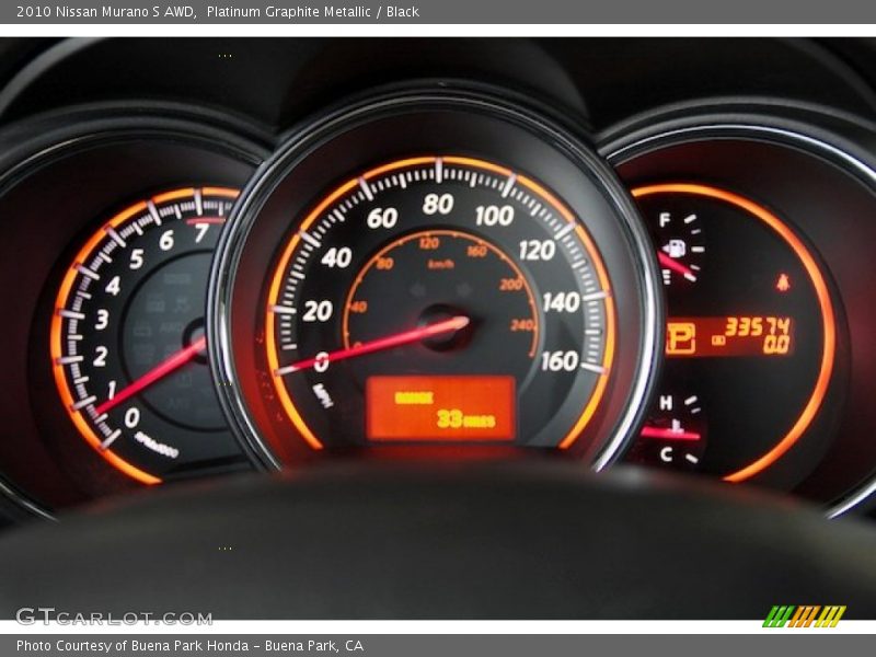 Platinum Graphite Metallic / Black 2010 Nissan Murano S AWD
