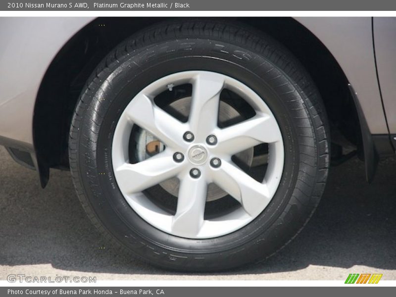 Platinum Graphite Metallic / Black 2010 Nissan Murano S AWD