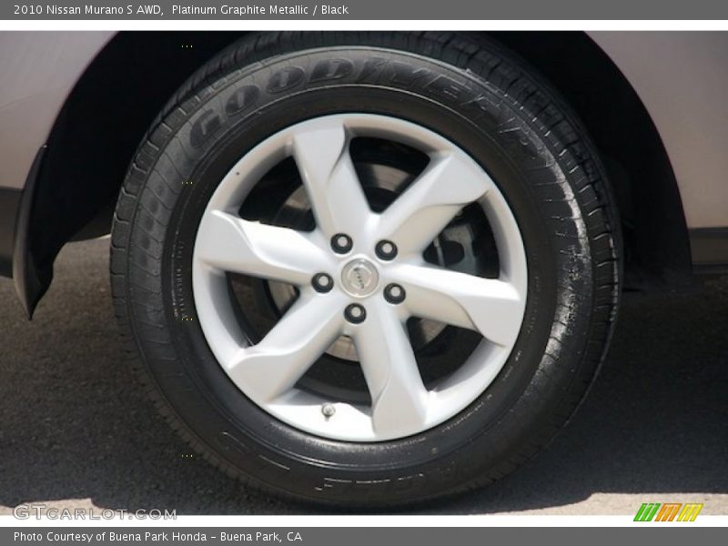 Platinum Graphite Metallic / Black 2010 Nissan Murano S AWD