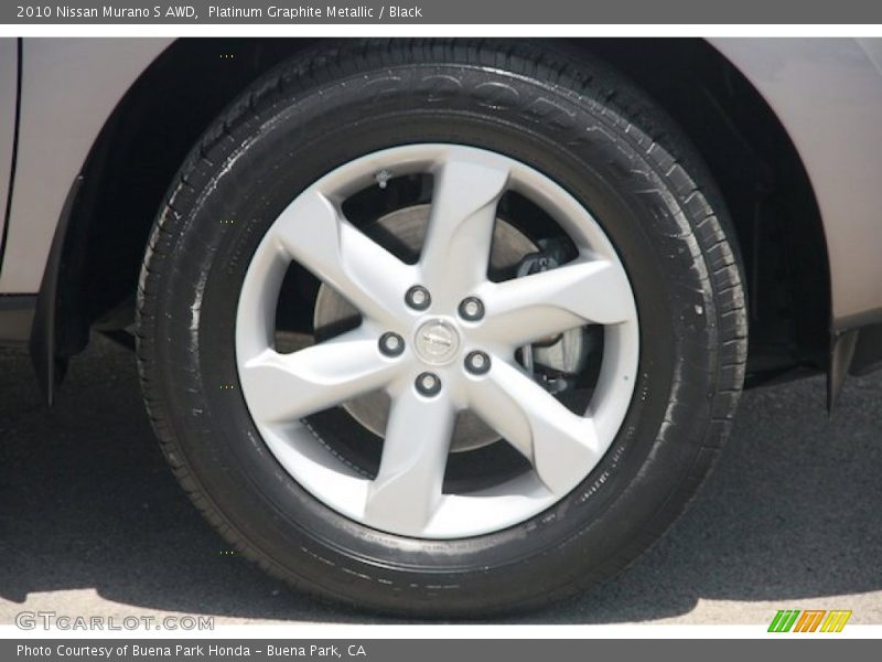 Platinum Graphite Metallic / Black 2010 Nissan Murano S AWD