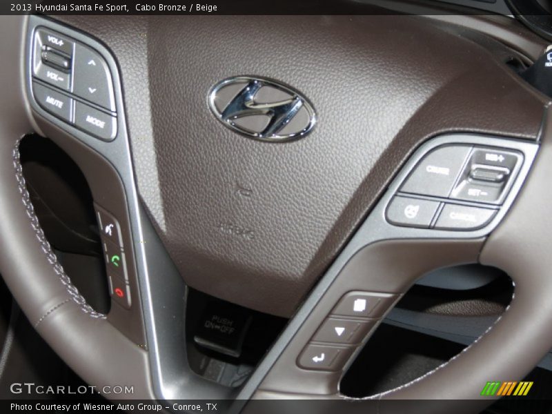 Cabo Bronze / Beige 2013 Hyundai Santa Fe Sport