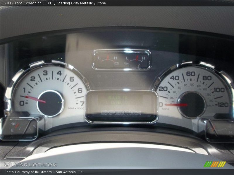 Sterling Gray Metallic / Stone 2012 Ford Expedition EL XLT