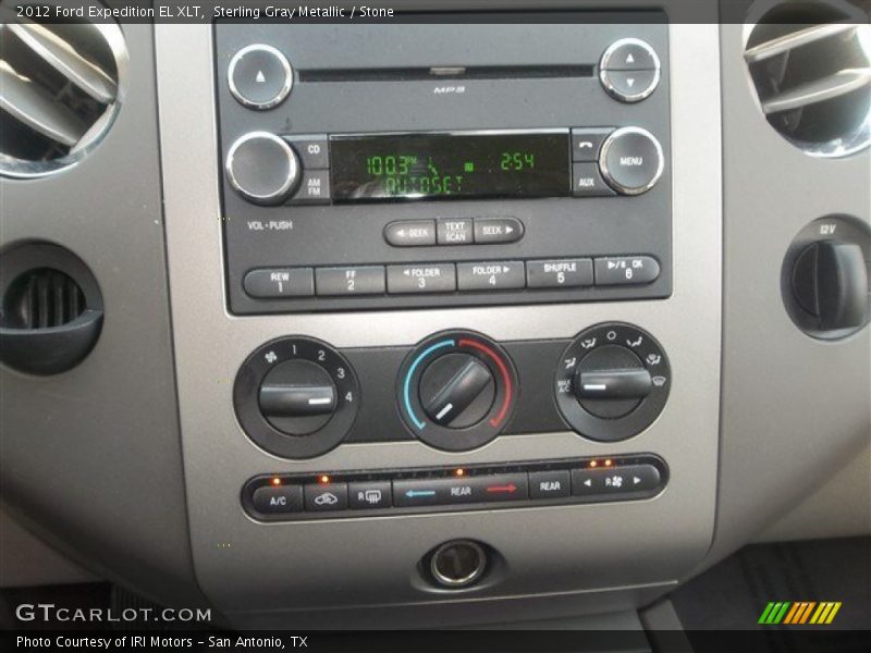Sterling Gray Metallic / Stone 2012 Ford Expedition EL XLT