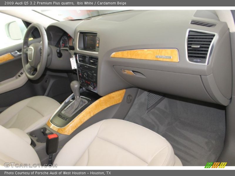 Ibis White / Cardamom Beige 2009 Audi Q5 3.2 Premium Plus quattro