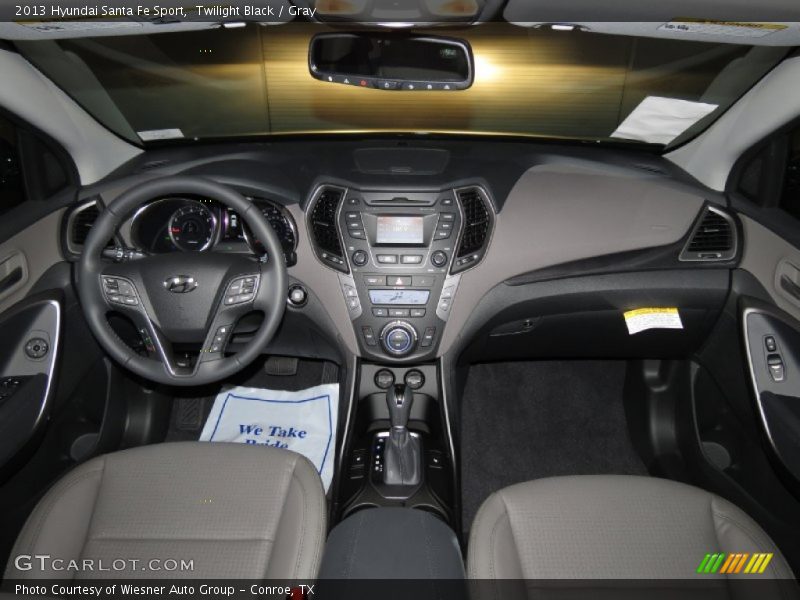 Twilight Black / Gray 2013 Hyundai Santa Fe Sport