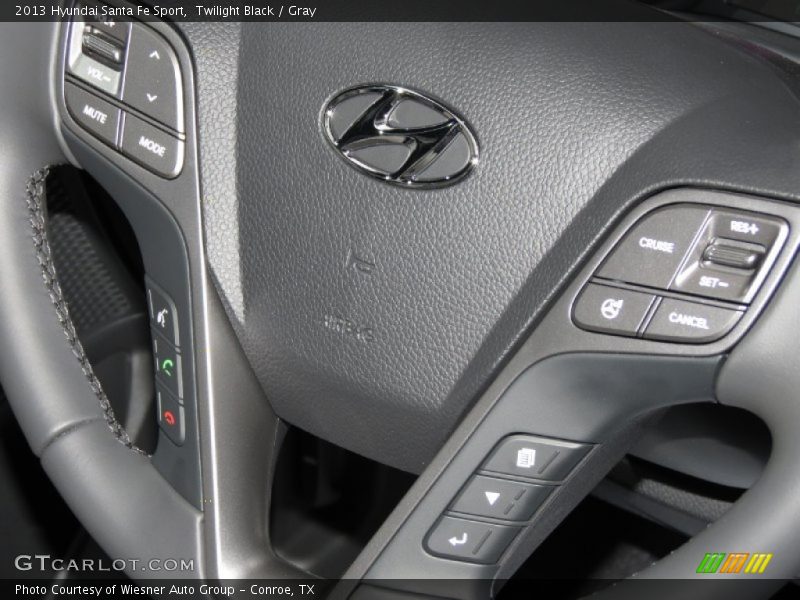 Twilight Black / Gray 2013 Hyundai Santa Fe Sport
