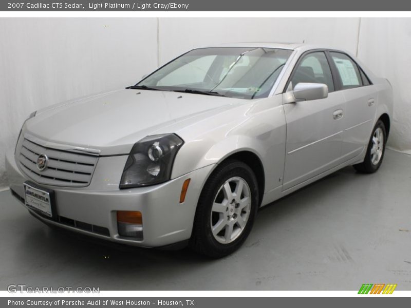 Light Platinum / Light Gray/Ebony 2007 Cadillac CTS Sedan