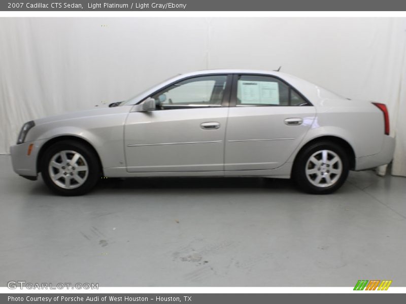 Light Platinum / Light Gray/Ebony 2007 Cadillac CTS Sedan