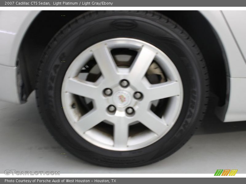 Light Platinum / Light Gray/Ebony 2007 Cadillac CTS Sedan