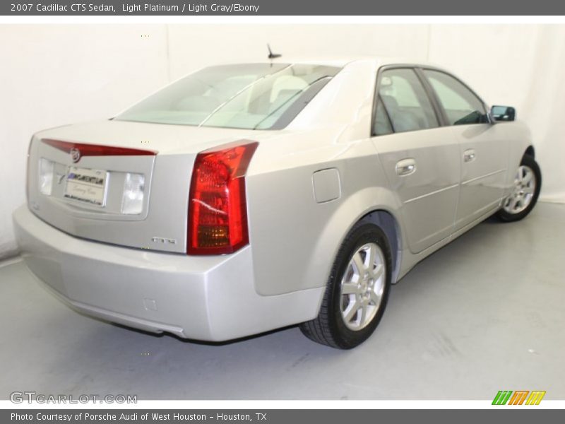 Light Platinum / Light Gray/Ebony 2007 Cadillac CTS Sedan