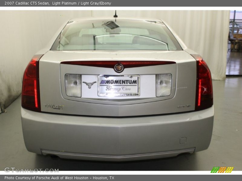 Light Platinum / Light Gray/Ebony 2007 Cadillac CTS Sedan