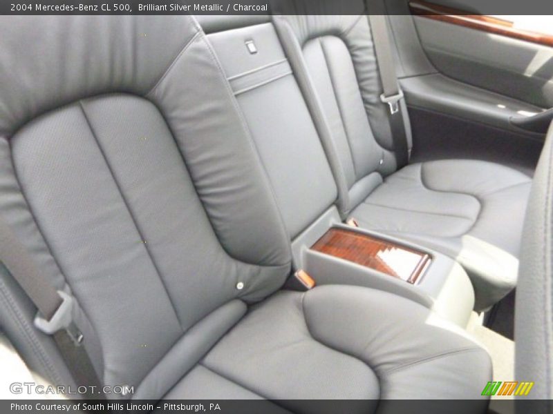 Brilliant Silver Metallic / Charcoal 2004 Mercedes-Benz CL 500