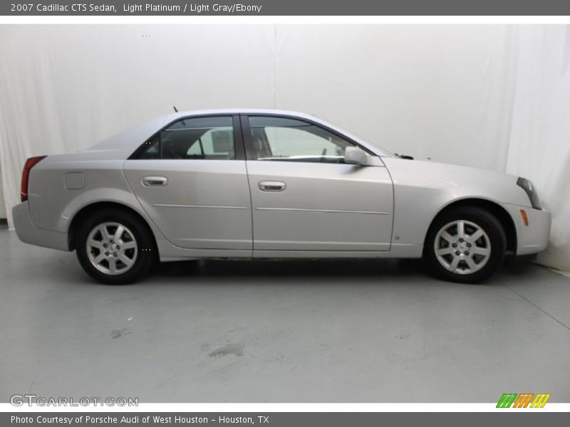 Light Platinum / Light Gray/Ebony 2007 Cadillac CTS Sedan