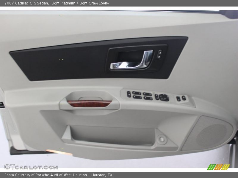 Light Platinum / Light Gray/Ebony 2007 Cadillac CTS Sedan