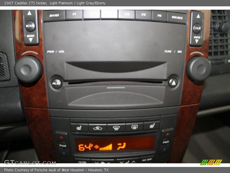Light Platinum / Light Gray/Ebony 2007 Cadillac CTS Sedan
