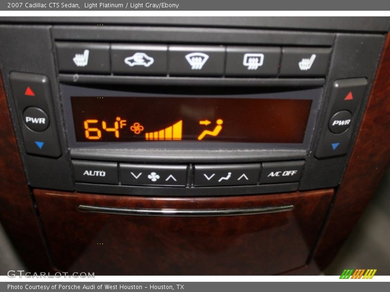 Light Platinum / Light Gray/Ebony 2007 Cadillac CTS Sedan