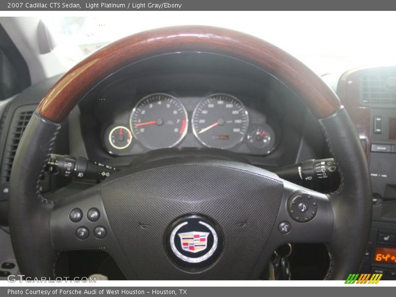 Light Platinum / Light Gray/Ebony 2007 Cadillac CTS Sedan