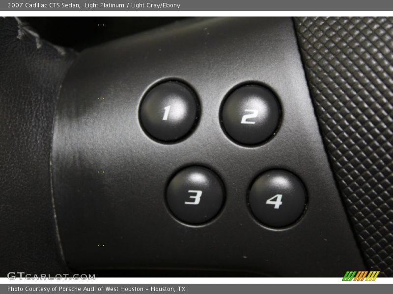Light Platinum / Light Gray/Ebony 2007 Cadillac CTS Sedan