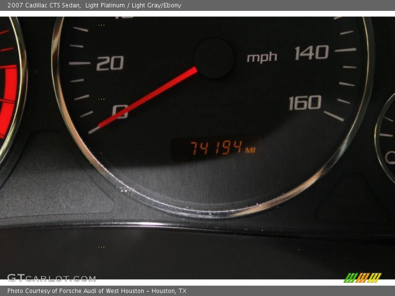 Light Platinum / Light Gray/Ebony 2007 Cadillac CTS Sedan