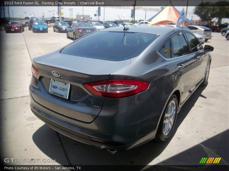 Sterling Gray Metallic / Charcoal Black 2013 Ford Fusion SE