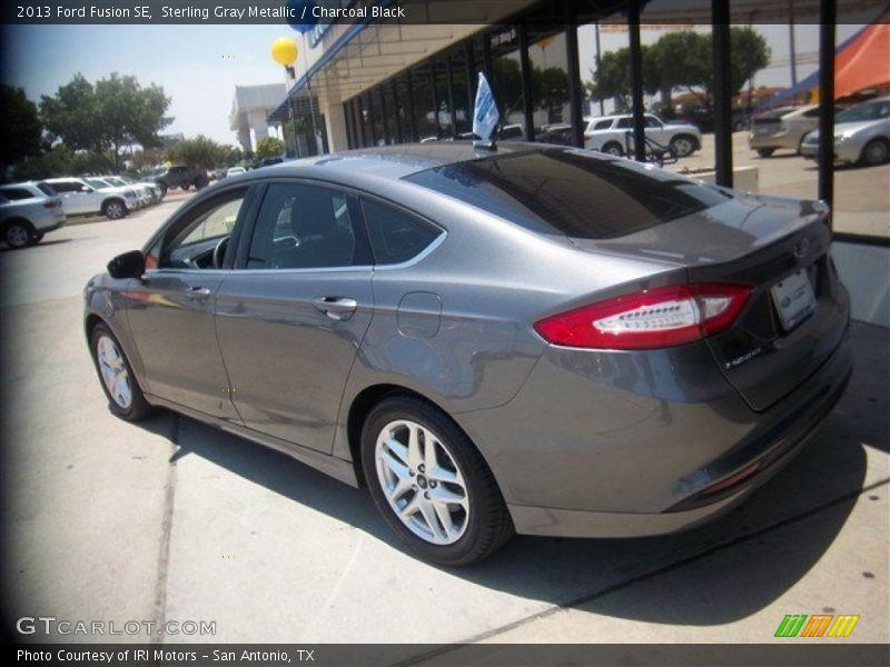 Sterling Gray Metallic / Charcoal Black 2013 Ford Fusion SE