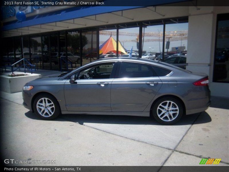 Sterling Gray Metallic / Charcoal Black 2013 Ford Fusion SE