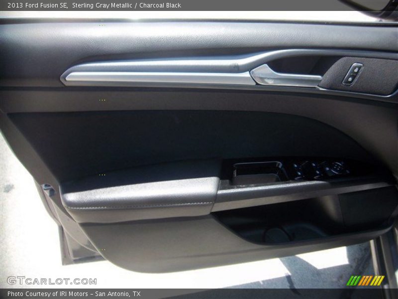 Sterling Gray Metallic / Charcoal Black 2013 Ford Fusion SE