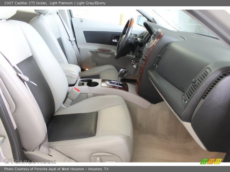 Light Platinum / Light Gray/Ebony 2007 Cadillac CTS Sedan