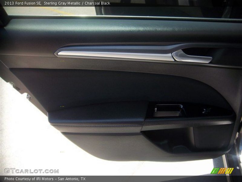 Sterling Gray Metallic / Charcoal Black 2013 Ford Fusion SE