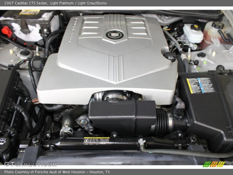 Light Platinum / Light Gray/Ebony 2007 Cadillac CTS Sedan