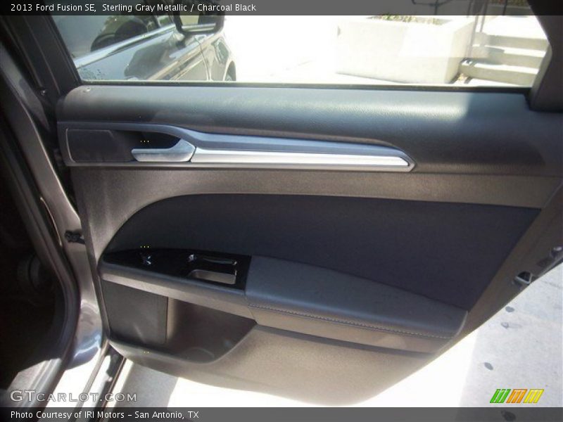 Sterling Gray Metallic / Charcoal Black 2013 Ford Fusion SE