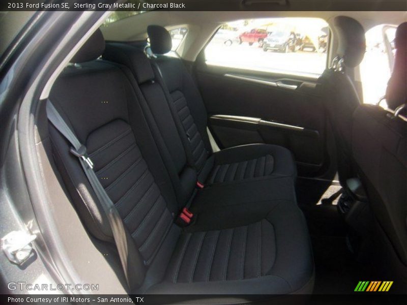 Sterling Gray Metallic / Charcoal Black 2013 Ford Fusion SE