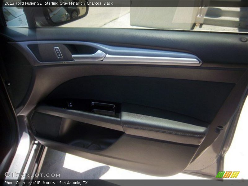 Sterling Gray Metallic / Charcoal Black 2013 Ford Fusion SE