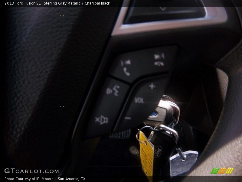 Sterling Gray Metallic / Charcoal Black 2013 Ford Fusion SE