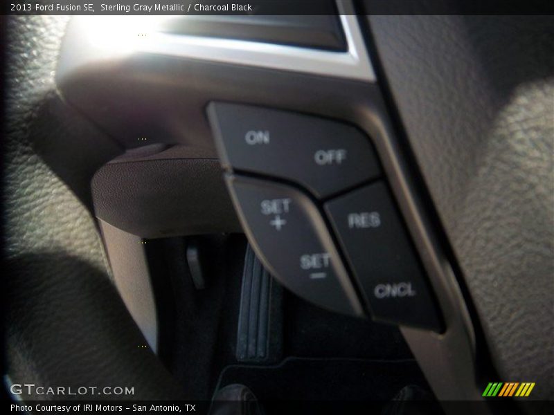 Sterling Gray Metallic / Charcoal Black 2013 Ford Fusion SE