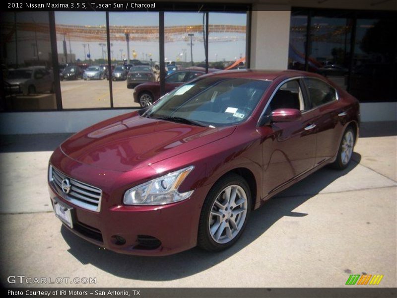 Tuscan Sun / Charcoal 2012 Nissan Maxima 3.5 S